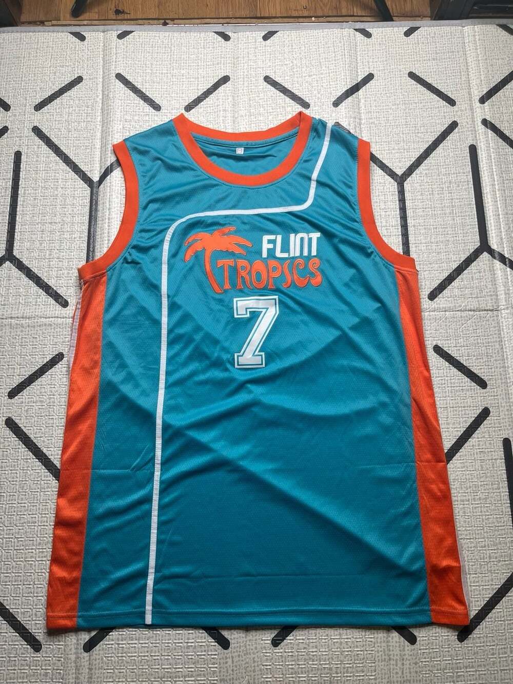 Flint Tropics #7 Jersey Black Coffee (Andre 3000) Jersey Semi Pros